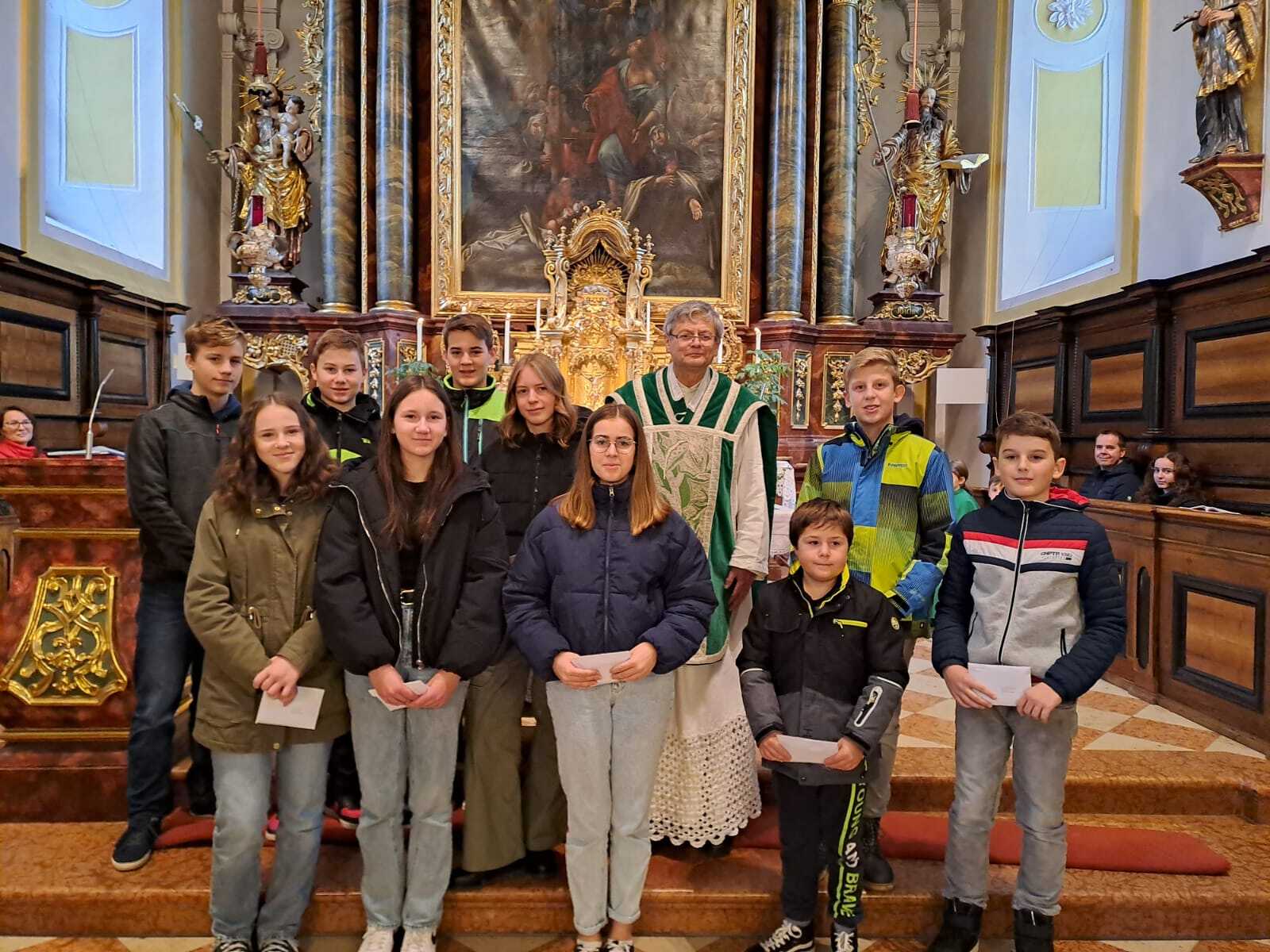 Ministrantinnenverabschiedung 2023