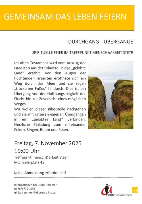 Durchgang - Übergang