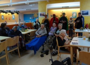 Unsere Sternsinger unterwegs
