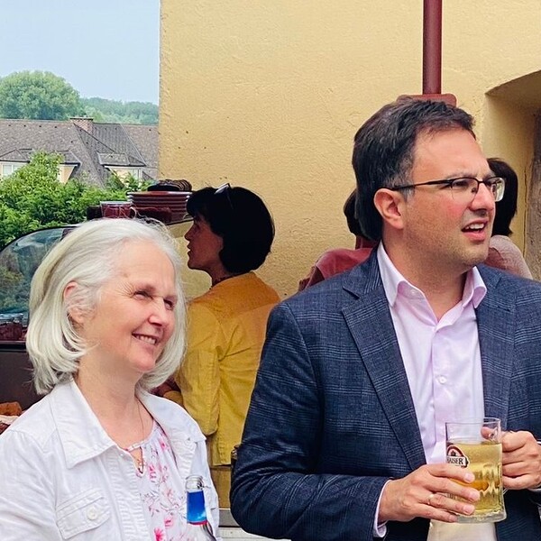 Bedankung von Traudi und Paul