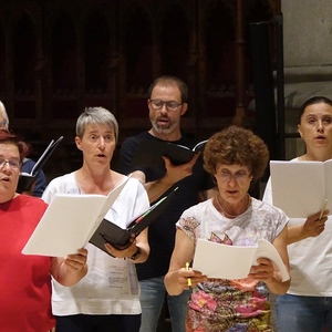 Probe für den ORF-Rundfunkgottesdienst im Linzer Mariendom