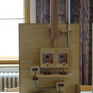 (Röhren-)pneumatische Kegellade