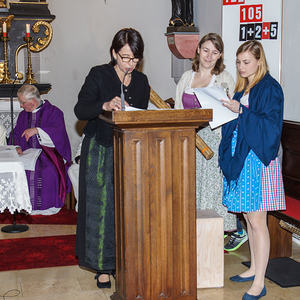 Liebstattsonntag mitgestaltet vom Kindergarten