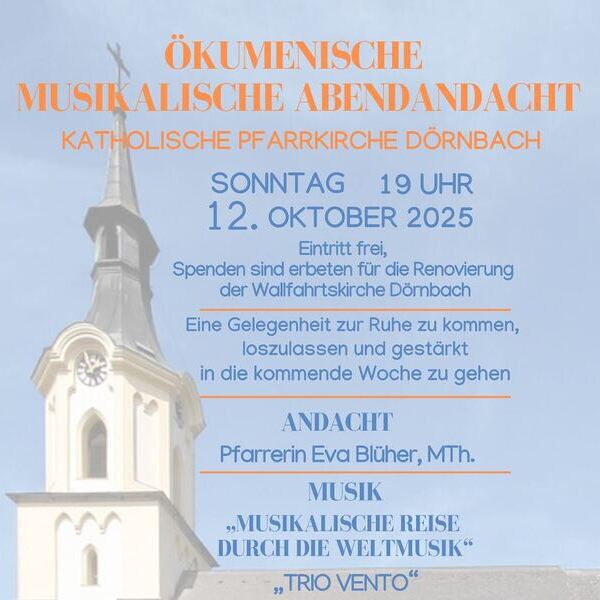 Musikalische Abendandacht