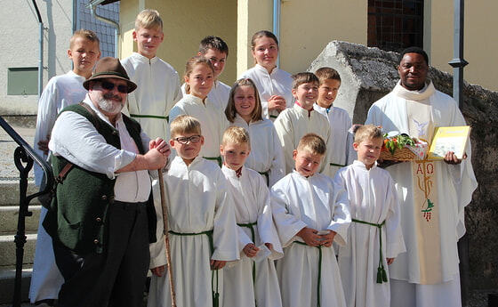 Ministranten aus Treubach