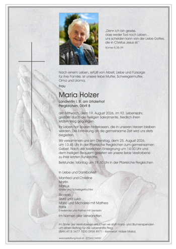 Maria Holzer