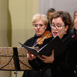 Petra Samhaber-Eckhart (Violine) und Martina Daxböck (Sopran)