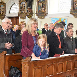 Pfarrerinstallierung Dorf an der Pram