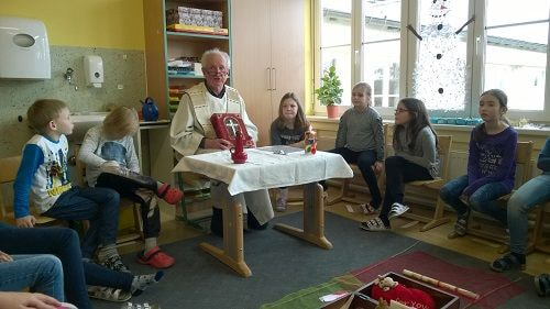 Erstkommunionkinder Klassenmesse