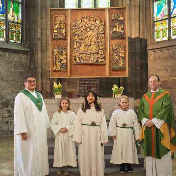 Ministrantinnenaufnahme am 19.10.2025