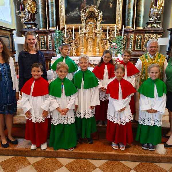 Ministrantenaufnahme 2025
