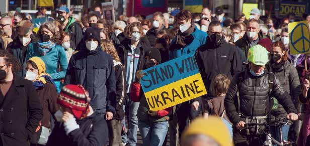 Jahresthema Verantwortung - Stand with Ukraine