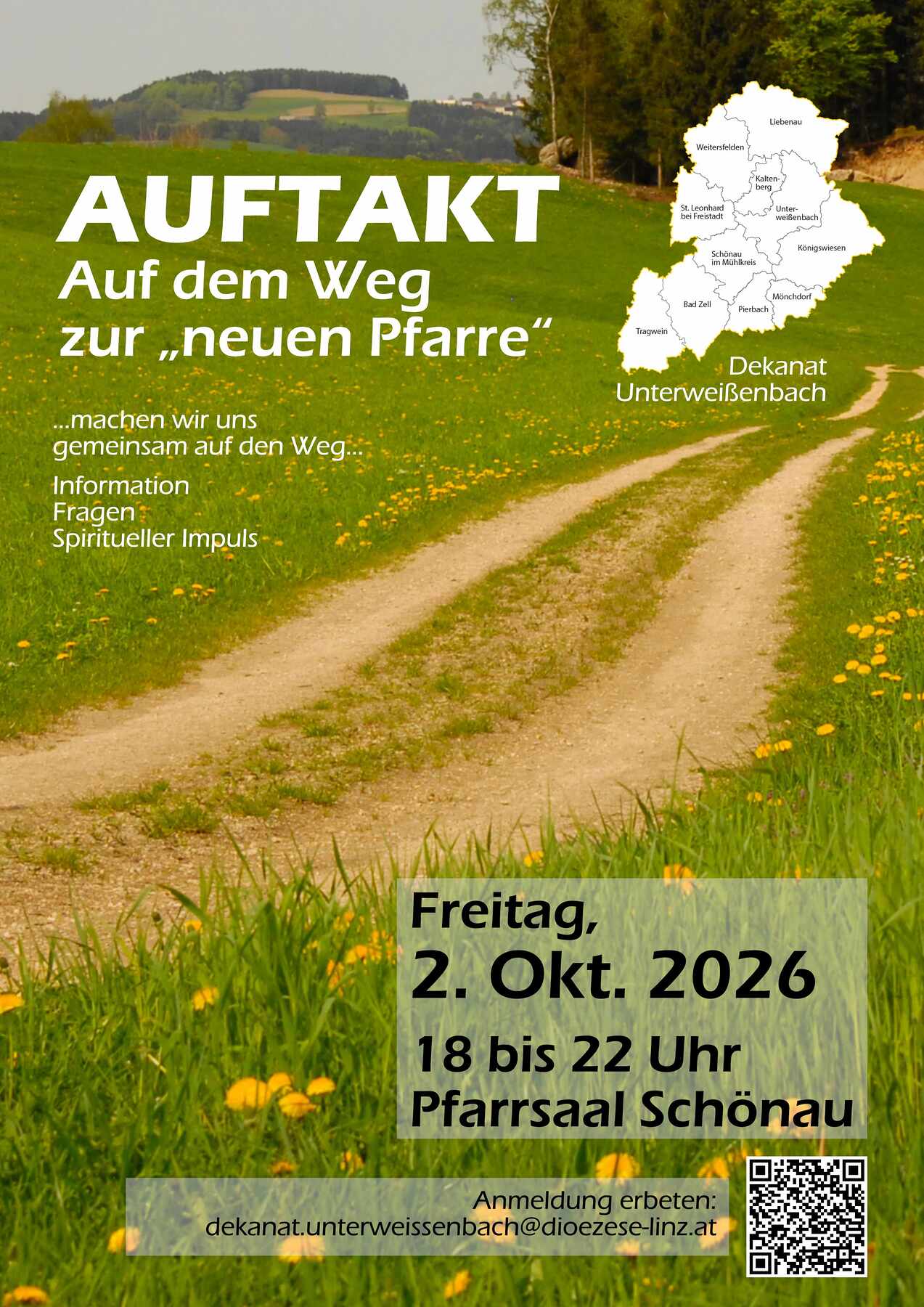 Startveranstaltung Plakat / Elisabeth Kriener