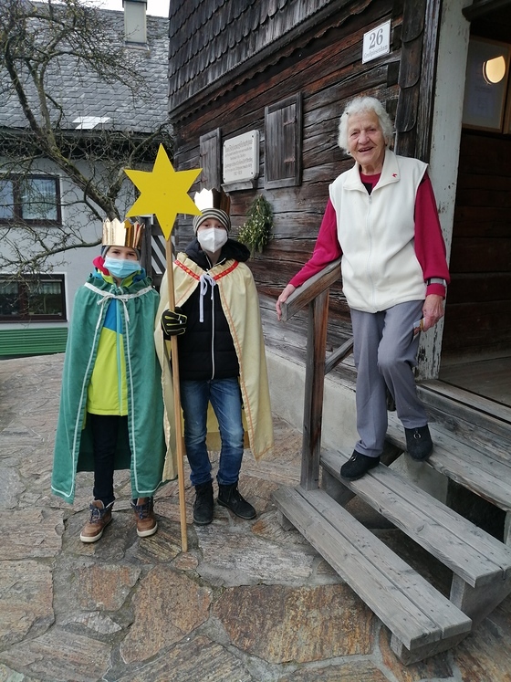 Die Sternsinger waren unterwegs in Pramet