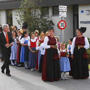 Erntedankfest mit Pfarrfoto