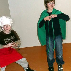 Probeaufnahmen zum Theaterstück 'Zwerg Nase'