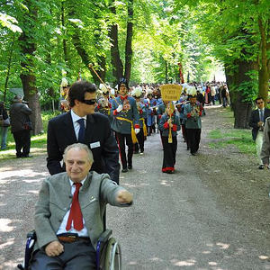 Gedenkfeier 200 Jahre Schlacht um Ebelsberg im Schloßpark