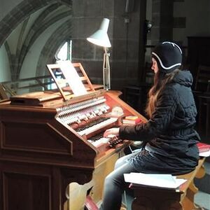 Segnung des Eferdinger Fastentuches