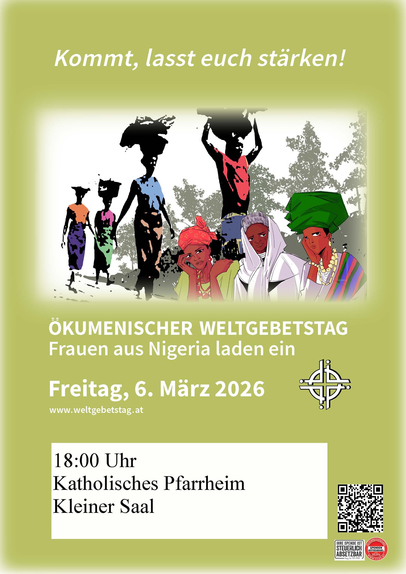 Plakat Weltgebetstag 2026 Marchtrenk