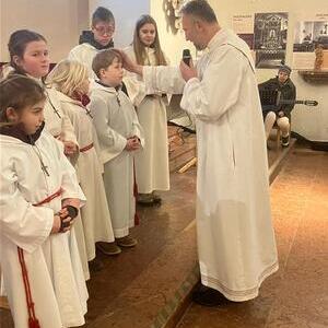 Einkleidungsfeier unserer neuen Minis.