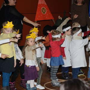 Kindergarten feiert Weihnachten