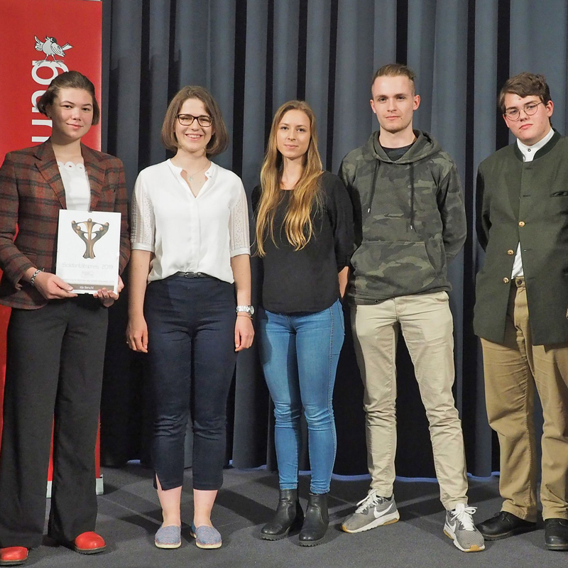 Ida Berschl bei der Solidaritätspreisverleihung 2019