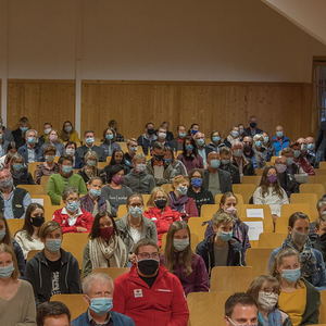 Gedenkfeier an die Opfer des ehemaligen KZ Außenlagers Ternbergzum Thema „Menschlichkeit ohne Grenzen“Foto: Haijes 