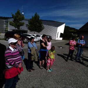 Parkplatz beim Friedhof