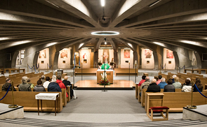 Feier der Hl. Messe im Sanktuarium Gottes Vorsehung in Wilanow