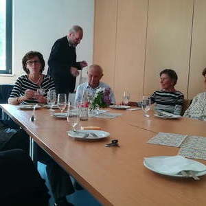 Bischofsvikar Willi Vieböck besucht das Salzkammergut-Klinikum Gmunden