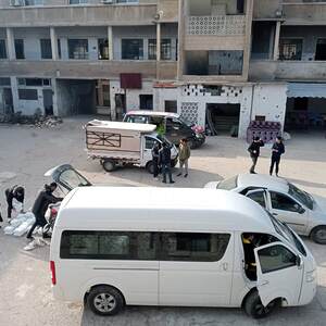 Auch der Transport wird von den Jesuiten organisiert