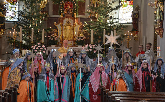 Dreikönigsmesse in der Pfarrkirche Kopfing
