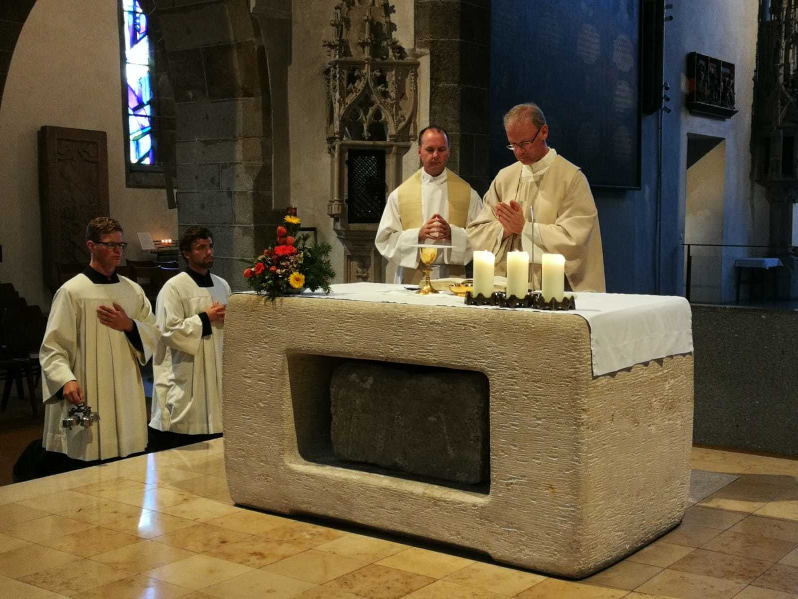 Hl. Messe in Lorch/Enns / Semmelmeyer