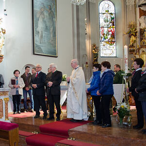 Ehrung langjähriger Kirchenchormitglieder