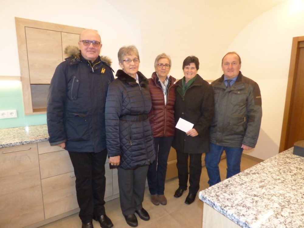 Danke an die Goldhaubengruppe