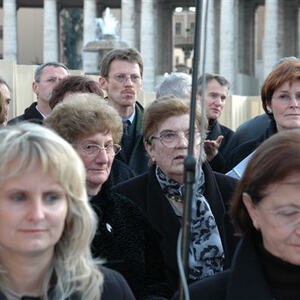 Rom - Christbaum für Papst