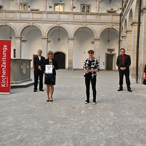 Preisträger B-Fair-Gruppe der Pfarre Sattledt