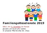 Familiengottesdienste 2019