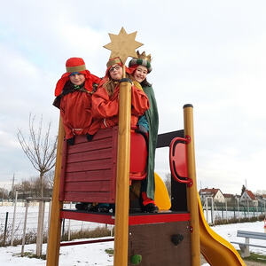 Fleißige Sternsinger trotzen dem Schnee