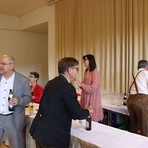 Knödelessen in St. Quirinus nach dem Erntedankfest