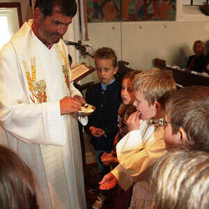 Erntedank und Erstkommunion