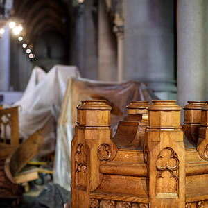 Restaurierung des Chorgestühls