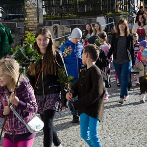 Palmsonntag 2017 - Einzug