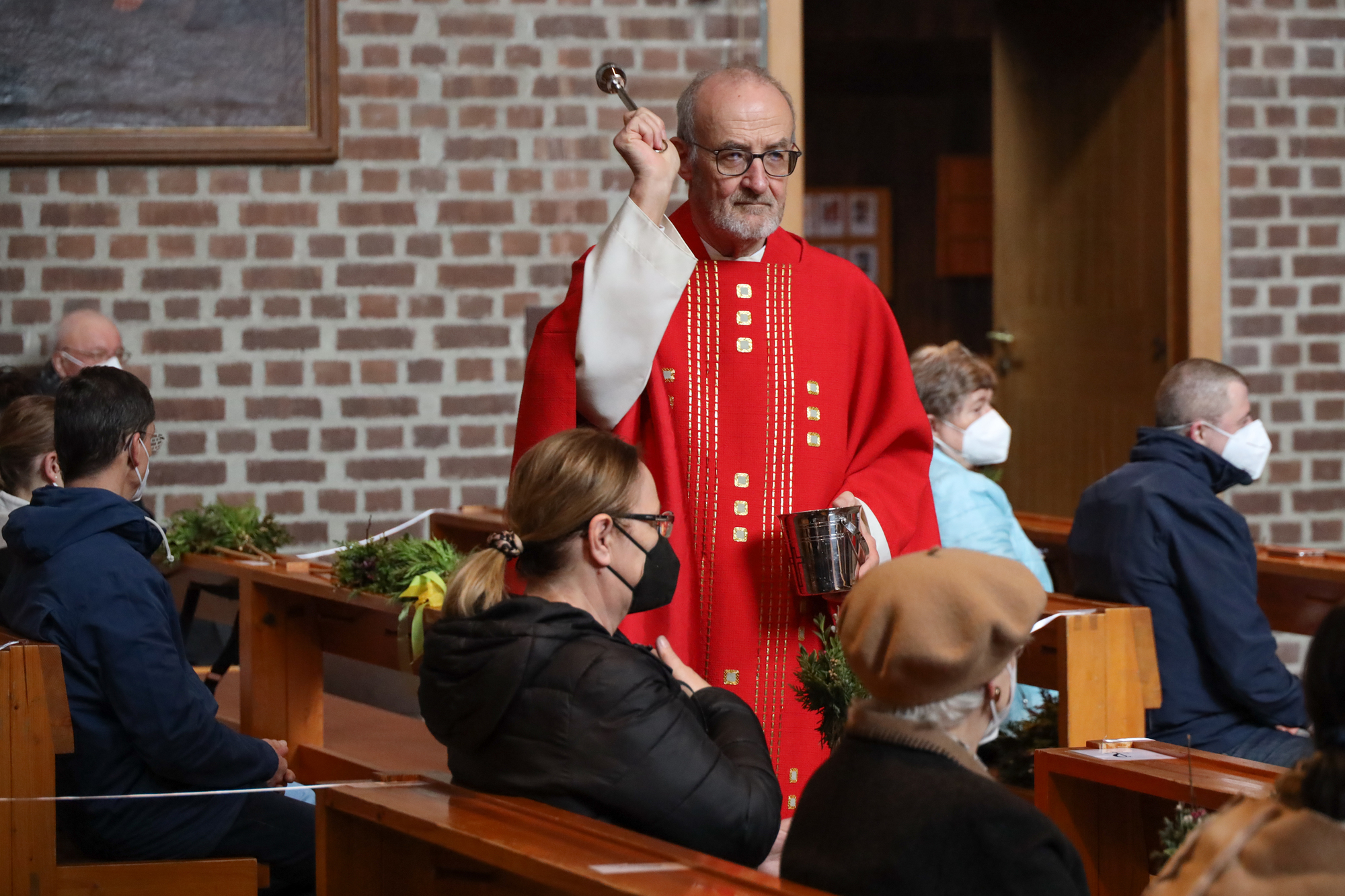 Segnung der Palmzweige