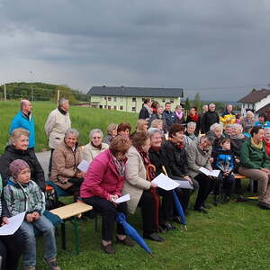 Die dunklen Wolken schreckten uns nicht ab ...