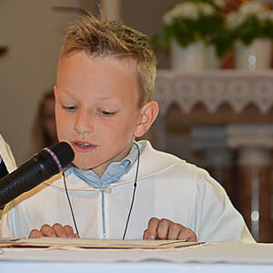 Erstkommunion 2018 in der Pfarre Kopfing