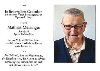 Mathias Meisinger