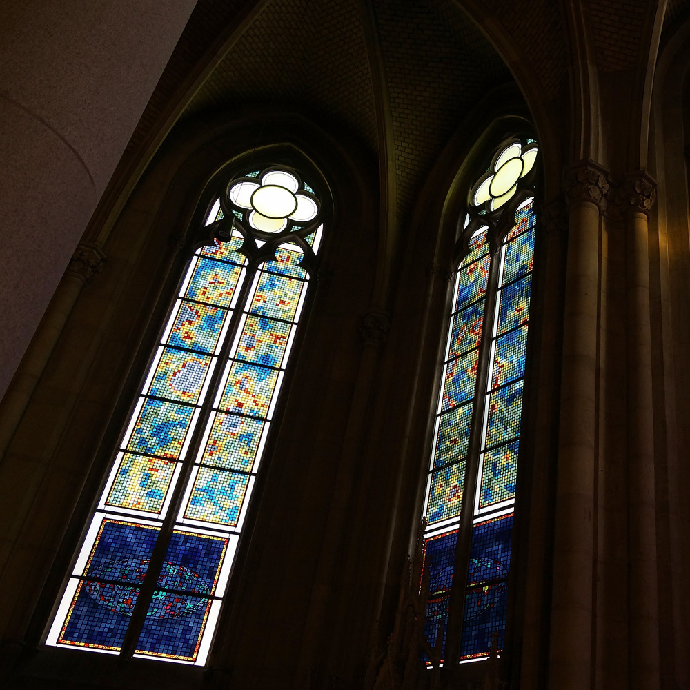 Glasfenster Im Mariendom Linz