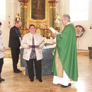 Ehrung langjähriger Chormitglieder