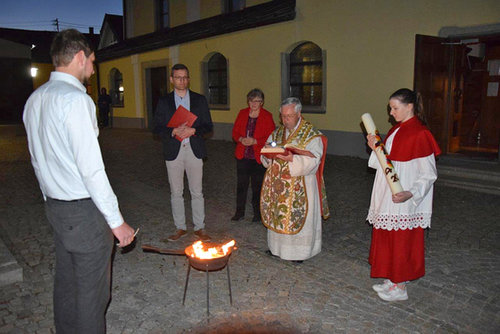 Osternachtfeier in der Pfarrkirche Putzleinsdorf